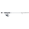 Shakespeare Navigator Spinning Combo, 6'6" Medium 2pc, 30 Reel, Grey