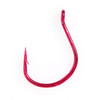 Eagle Claw L097RGH-2 Lazer Sharp Wacky Worm Hook, Red