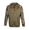 Browning Solid Sport Hoodie, Olive Green /w Realtree APX Camo, XL