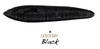 Lunkerhunt Leech 3", Black, 10 Pk