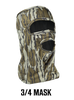 Primos Stretch Fit 3/4 Face Mask, Mossy Oak