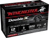 Winchester Double X 12 Ga, 3", 1 3/4 Oz, #4 HV Turkey Load, 10 Rds