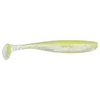 Keitech Easy Shiner, 5" Scented, Chartreuse Shad, 5 Pk