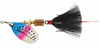 Mepps Aglia In-Line Spinner, #2, 1/6 Oz, Dressed, Rainbow Trout