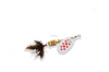 Mepps Comet In-Line Spinner, Dressed, #2, 1/6 Oz, Gold/ Red Dot