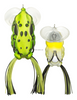 Lunkerhunt Yappa Frog, 2 1/4", 1/2 Oz, Green Tea