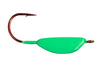 Lunkerhunt Teary Jig, 1/8 Oz, Flourescent Green Glow