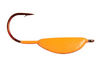 Lunkerhunt Tungsten Teary Jig, 1/8 Oz, Flourescent Orange Glow