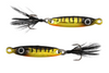 Eurotackle T-Flasher Jigging Spoon, 5/8 Oz, 2.5", Yellow Perch