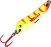 Northland Buck-Shot Flutter Spoon, 1/8 Oz, Electric Perch