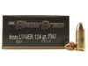 CCI Blazer Brass Cased 9mm Luger, 124 Gr, FMJ, 50 Rds