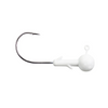 Lunkerhunt Gamefish Ball Head Jig 3/8 Oz - 4/0 Hook Matte White 6 Pk