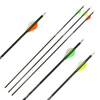 Gold Tip Warrior 400, 33" Carbon Arrow with Accu-Lite Insert, Orange