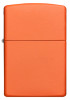 Zippo Orange Matte Windproof Lighter