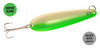 Northern King Trolling Spoon Size MAG, 5/8 oz, 4-1/2", Glowing Green Goblin