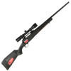 Savage 110 Apex Hunter XP Bolt Action Rifle 223 Rem, 20" Bbl Blk, Blk Syn Lop Stock, 4 Rnd Dm, Vortex Crossfire II 3-9X40