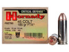 Hornady Critical Defense Pistol Ammo 45 LC, FTX, 185 Gr, 920 fps, 20 Rnd, Boxed