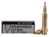 Nosler Varmageddon Rifle Ammo 223 REM, FB Tipped, 55 Grains, 3100 fps, 20 Rnds