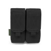 Warrior Double M4 5.56mm Pouch Black