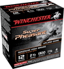 Winchester Super Pheasant Shotshell 12 GA, 2-3/4 in, No. 4, 1-3/8oz, Max Dr, 1300 fps, 25 Rnd per Box