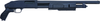 Mossberg 500 FLEX 12 Ga Pump Shotgun, 18.5" Barrel " Just In Case"