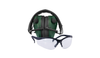 Caldwell E-Max Low Profile Earmuffs With Shooting Glasses