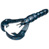 Strike King Rattlin' Rage Craw 4", Black and Blue