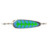 Mack's Lure Sling Blade Dodger, #4, 6", UV Green