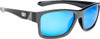 Strike King Jordan Lee Pro Series Sunglasses, Shinny Black Frame, Gray Lens