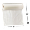 Weston Vacuum Sealer Bags, Commercial Grade, 8" x 22' Roll, 3 Count, 2-Ply 3.0 Mil
