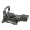 TRUGLO Dual Color Reflex Sight, 24x34mm Window, Wide View, Weaver-Style Mount, 5 MOA Retical, Black