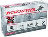 Winchester Super-X Shotgun Ammo 12 GA, 2-3/4 in, 00B, 9 Pellets, 1325 fps, 15 Rounds