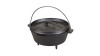 Stansport Cast Iron Dutch Oven - 2 Qt - With Legs - Pre-Seasoned