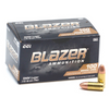 CCI Blazer Brass Centerfire Pistol Ammo 9MM Luger 115 Grain Full Metal Jacket 100 Rnds