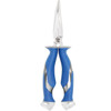 Cuda 8.5" High Carbon Bent Needle Nose Pliers, Integrated Titanium Wire Mono & Fluorocarbon Cutter