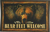Rivers Edge Bear Feet Door Mat, 26" x 17"