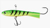 Freedom Turnback Shad Vertical Jig 1 5/8" 3/16oz Fire Tiger Glow UV