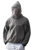 Bushline Youth Bug Packer Jacket, Bug-Proof Fine Mesh Mosquito Netting with Pullover, Zip Back Hood, Size: Youth Medium