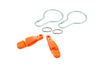 Off Shore Heavy Tension Release Adjustable with Split Ring & Wire Loop, Orange 2 Pack