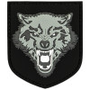 Merica Life Gray Wolf 3D Patch