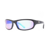 Calcutta Steelhead Sunglasses, Matte Black Frame/ Green Mirror Lens