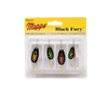 Mepps 4-Pack Black Fury Kit Siwash Hook Assorted