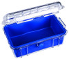 Flambeau HD Tuff Box - 500 Series w/ Zerust, Blue w/ Clear Lid