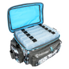 Evolution Largemouth 3700 Tackle Bag, Quartz Blue, Includes 3 Trays