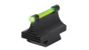 TruGlo 3/8" Metal Dovetail Front Sight .530" Green Fiber Optic