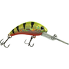 Walleye Nation Creations Boogie Shad, Banana Style Crankbait, Size 2", 17' Diving depth, Goldaliscious