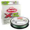 Berkley X5 Braid 165yd, 65lb test, Low-Vis Green