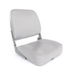 Kimpex Economy Fold Down Boat Seat Low-Back, Gray