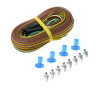 Blue Dog Marine 25' 4-Way Trailer Wiring Harness With Frame Clips