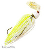Z-Man Freedom ChatterBait 1/2 Oz, Chartreuse/White